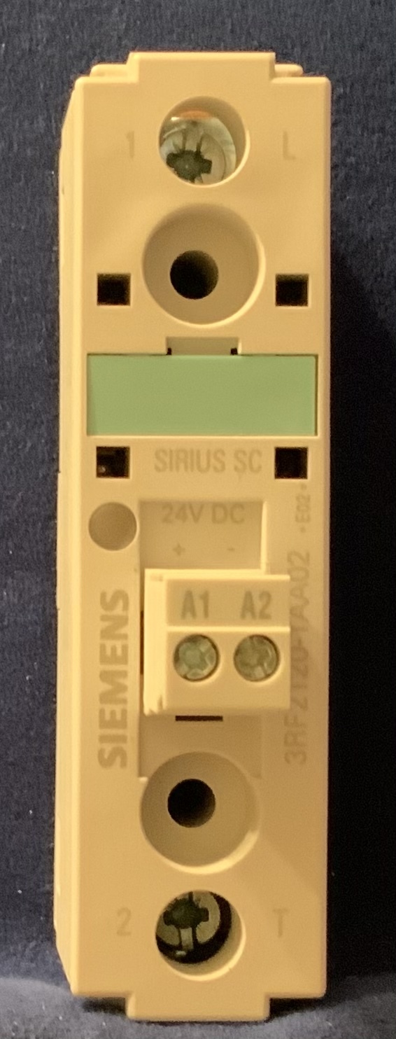 Primary image for (NEW) Siemens 3RF2120-1AA02 solid state relay, 24VDC CONTROL / 20A @24 TO 230VAC