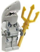 LEGO Minifigure - Atlantis - Shark Warrior with Trident - $17.50