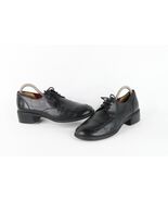 Vintage 90s Y2K Streetwear Babydoll Womens 9 Chunky Heel Leather Shoes B... - $1,440.34 MXN