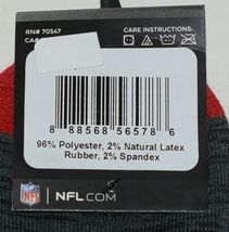 NFL Licensed Atlanta Falcons Ankle Socks 1 Pair Large Moisture Wicking image 4