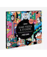 OMY Giant Coloring Poster &amp; Stickers Video Game - $42.46 CAD