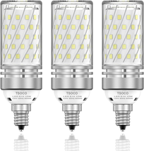 TSOCO E12 LED Bulbs,12W LED Chandelier Light Bulbs,100 Watt Equivalent,6000K Day - £15.36 GBP