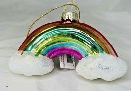 Rainbow Glass Ornament Magic Princess Birthday Gift Leprechaun Pride Love Peace - £15.54 GBP