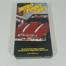 Nitro Funny Cars Thrills &amp; Dangers of Professional Drag Racing 1987 VHS - £6.95 GBP