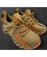 KCVTD Steel Toe Construction Safety Work Shoes Brown Men&#39;s size 9 EU40 -... - $31.17