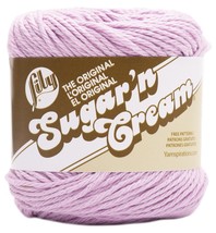 Lily Sugar n Cream Yarn Solids Orchid 1 pack of 1 Skein - $20.48