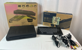 Sony Webtv Plus INT-W200 Internet Terminal W/ KI-W200 Wireless Keyboard - $29.70