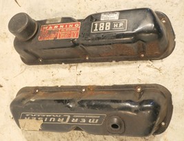 1977 Mercruiser 188 HP Ford 5.0L 302ci Set Of Valve Covers - $46.99