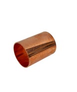 7/8” Straight Copper Coupling Sweat Sockets Without Tube Stop C x C Pipe... - £11.46 GBP