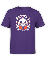 FANTUCCI Unisex T-Shirts | Booooooks T-Shirt | 100% Cotton - £17.20 GBP+