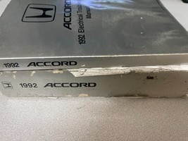 Manuale Di Riparazione E Servizio OEM Set Per HONDA ACCORD 1992 Con ETM - $99.99