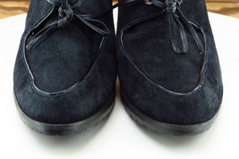 Circa Joan &amp; David Boot Sz 7.5 M Low Cut Boots Black Leather Women Herald - £19.76 GBP