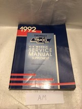 1992 Chevrolet CK Service Manual Supplement Natural Gas NG Repair Shop - $16.34