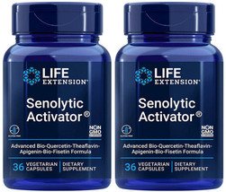 Senolytic Activator Theaflavin 72 Vege Capsule Life Extension - £31.07 GBP