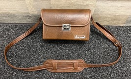 Marsand Camera Bag w/ Shoulder Strap Brown Made in U.S.A - Vintage - £16.82 GBP