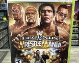 WWE Legends of WrestleMania (Microsoft Xbox 360, 2009) CIB Complete Tested! - $15.25