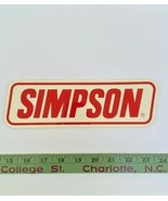 9 NASCAR Authentic Quality Vinyl Stock Car Simpson Racing Decals, vintag... - $60.94
