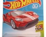 Hot Wheels Exotics Red 17 Ford GT 1:64 Scale #240/365 - $2.92