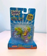 Vintage Mattel Rugrats Wobblin&#39; Riders Tommy Radical Reptar Die Cast - $546.61 MXN
