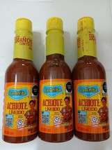 La Anita Annatto Seasoning ( Achiote ) 3 Bottles Of 300ml Ea -Free Shipping - $21.77