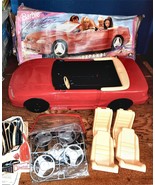 Vintage 90s Mattel Barbie Red Mustang Convertible 1994 Toy 11929 - $95.82 CAD