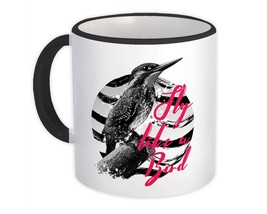 Hummingbird : Gift Mug Grayscale Birds Nature Animals Tropical Abstract Latin - £12.57 GBP