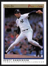 New York Yankees Scott Sanderson 1991 O-Pee-Chee Premier #104 nr mt - £0.40 GBP
