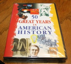 DVD Just the Facts 50 GREAT YEARS IN AMERICAN HISTORY NEW - £3.91 GBP