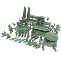 56Pcs Military Battle Group, Tiny Troopers Men, Military Plastic Soldier Model T - $21.99