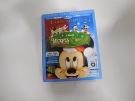 Mickey&#39;s Once Upon A Christmas &amp; Twice Upon A Christmas Two Movie Blu-ray &amp; DVD - £19.77 GBP