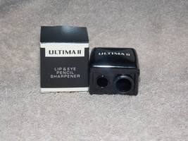 Ultima II LIP &amp; EYE Pencil Sharpener 3 Pencil Sizes Removeable Adapter N... - $243.66 MXN