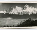 Mt Everest from Sandakphu Real Photo Postcard by D Sinsmoto - £9.39 GBP