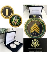 2pcs Army Rank 2LT 2nd O-2 And Sergeant  E5 Coin - $51.47