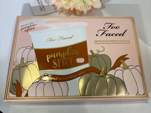 Too Faced Pumpkin Spice & Everything Nice Gift Set NIB Sex Fast FREE SHIPPING - $37.57