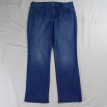 Gloria Vanderbilt 12 All Around Slimming Stretch Rail Straight Womens Jeans - $386.56 MXN