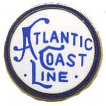 Atlantic Coast Line Railroad Pin 1&quot; - £7.71 GBP