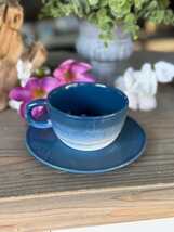 Blue Mojave Tea Cup and Saucer Set - $740.93 MXN