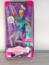 1997 Mattel Barbie Doll Olympic Skater Skate &amp; Spin USA Olympics NEW IN BOX - £16.55 GBP