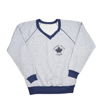 Vintage 80s Niagara Falls Canada Sweatshirt Men M V Neck Raglan JMD Corp... - £23.17 GBP