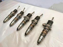 Set of 5 Cummins ISX DOHC Diesel Engine Injectors 4088665RX OEM - £951.31 GBP