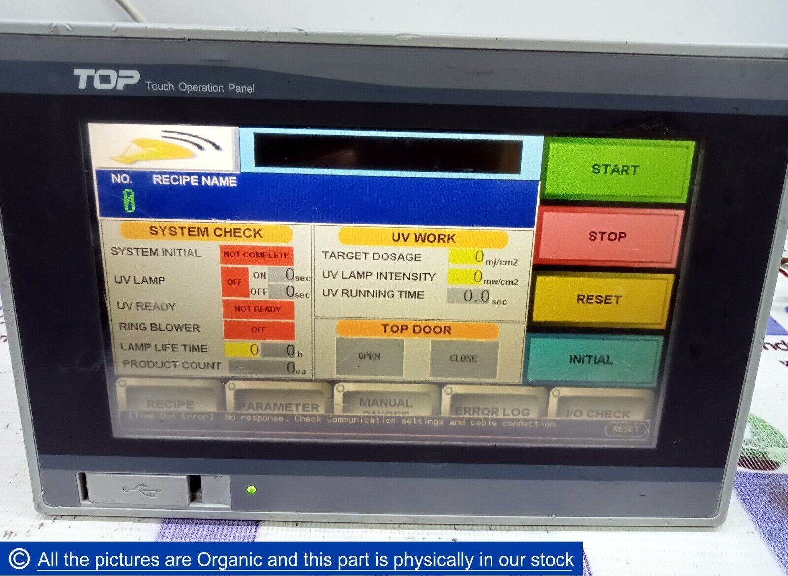 M2I Corporation XT0P07TW-LD HMI Industrial Touch Operation Panel XT0P07T... - $559.00