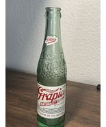 Vintage Grapico Embossed Glass Soda Bottle - “The Drink of the Nation” - $15.92 CAD