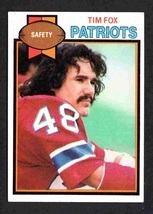New England Patriots Tim Fox 1979 Topps Football Card #516 ex/em  ! - £0.39 GBP