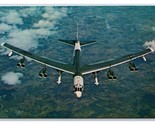Boeing B-52H Missile Launcher in Flight UNP Unused Chrome Postcard R11 - $6.88