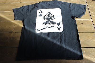 Johnny Rawls Autographed Ace of Spades Shirt M Blues Musician - $8.90