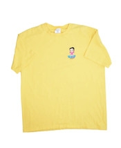Vintage Betty Boop T Shirt Mens XL Yellow Embroidered Made in USA Single Stitch - £16.77 GBP