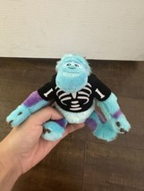 Disney Pixar Monster Inc. Sully Halloween Skeleton Shirt 5 Inch Plush Toy - £7.84 GBP
