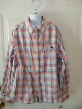 L.O.G.G. For H&M Plaid Button Down Shirt Size 9/10 Boy's Euc - $16.79