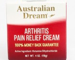 Australian Dream Arthritis Pain Relief Cream 4oz BB05/25 - $25.11