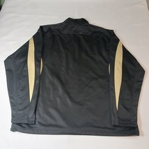 BAW Athletic Wear WOLVERINE ATTACK Men's Black Full Zip Pockets Jacket Sz Medium image 2